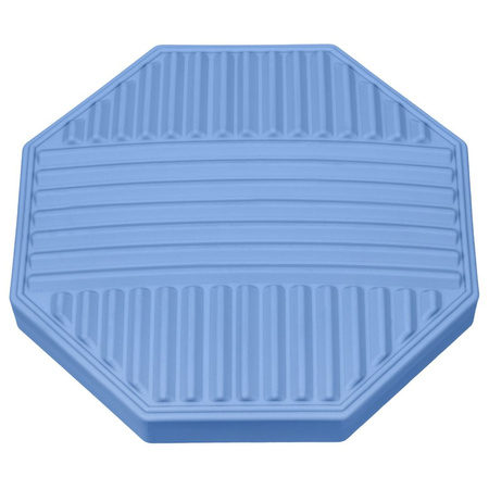 Ośmiokąty sensoryczne różne faktury 4szt.