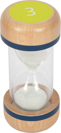 Duże klepsydry piaskowe dla dzieci minuta trzy dziesięć trzydzieści Small Foot