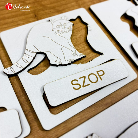 Układanka Tematyczna– Zwierzęta Leśne