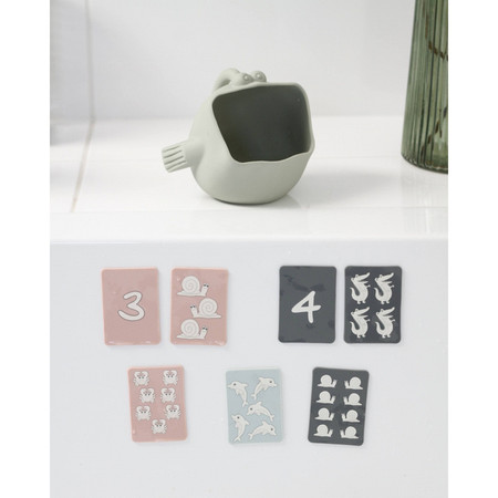 Silikonowe karty do gry w kąpieli Scrunch - Ciemny Szary