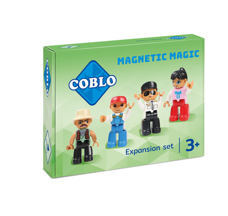 COBLO, magnetyczne duże ludziki - 4 szt