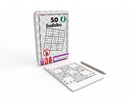Podróżne łamigłówki - 50 Sudoku