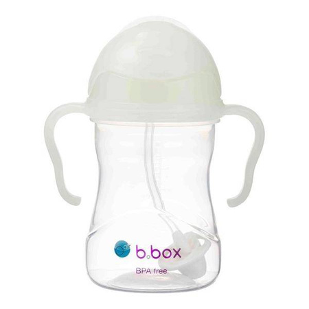 Bidon ze słomką 240ml, Glow in the dark, b.box