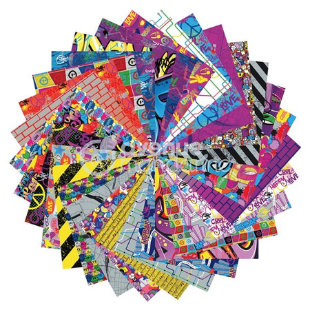 Papier Origami Sztuka Uliczna 20x20cm