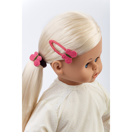 Zestaw ozdób do włosów dla lalek z kosmetyczką, słonik, akcesoria, Skrallan