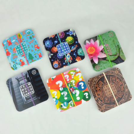 Teamwork Card Games - Zestaw Multitool 6 gier w 1 zestawie