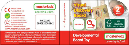 Sensoryczna Tablica Lustra I Soczewki Zakrzywienia Obrazu Masterkidz