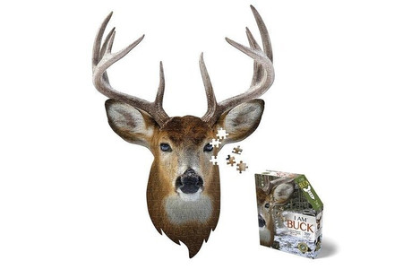 MADD CAPP, Puzzle konturowe I AM - Jeleń 300 elem.