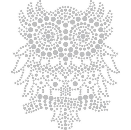 Malowanie kropkami 4 kolory Zwierzęta