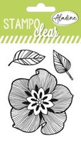 Stemple silikonowe Kwiat i Listki