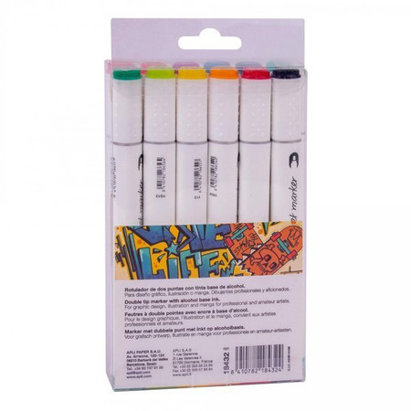 Markery dwustronne Street Marker Apli - 12 kolorów