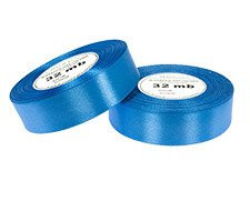 Wstążka satynowa 2,5 x 100 cm niebieska