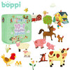 BOPPI, 10 w 1 progresywne pierwsze puzzle Farma 30 elem