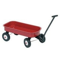 Metalowa przyczepka wózek do ciągnięcia dla dzieci Goki 14060