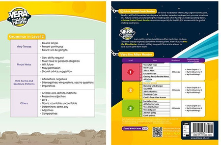 Komiks dla dzieci po angielsku Vera The Alien Hunter Level 2 Część 4