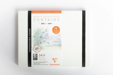 Szkicownik akwarelowy FONTAINE 21x16 cm