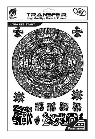 Naprasowanka A4 Czarna Majowie