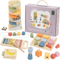 VIGA Zestaw Zabawek Edukacyjnych "Colour Crafters" Pudełko Box od 18 miesiąca do 24 miesiąca
