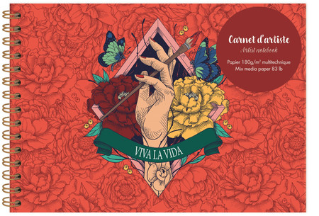 Szkicownik na spirali A5 Frida Kahlo