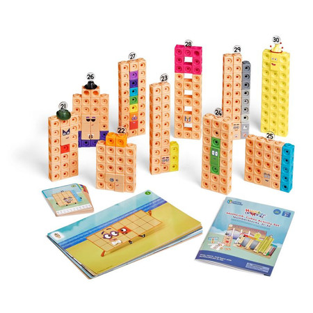 Kostki matematyczne 21-30 MathLink Numberblocks