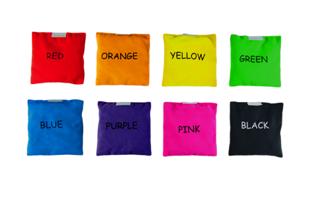 Woreczki gimnastyczne Akson ZESTAW COLOURS