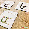 Drewniany alfabet do nauki pisania (małe litery)