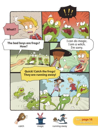 Magic Adventure: Bad Frogs Poziom 1