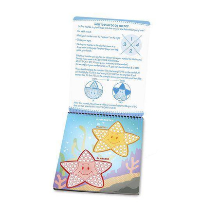 Gry obrazkowe z mazakami suchościeralnymi 15056-Melissa & Doug, książeczki wielokrotnego użytku