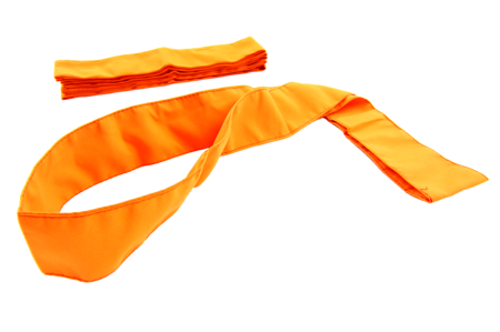 Szarfa Gimnastyczna Szkolna 1 szt - pomarańczowa 