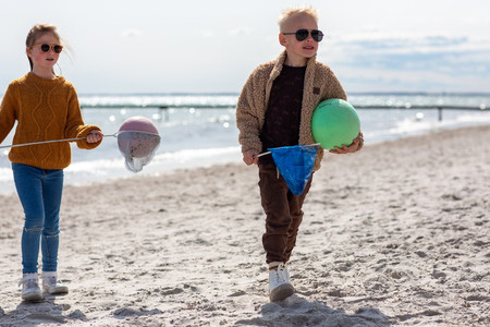 Siatka teleskopowa podbierak FOLLOW the duck - Ciemny Zielony