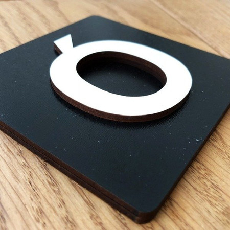 Samogłoski – Układanka Dwukolorowa