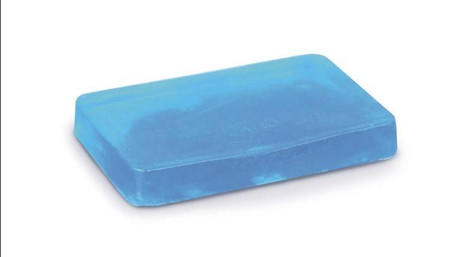 Baza mydlana glicerynowa Transparentna Niebieska