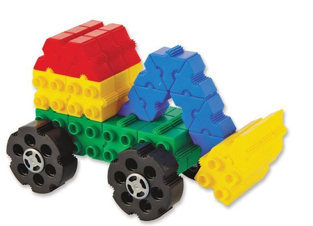 Mini zestaw Morphun Pojazdy, klocki konstrukcyjne 64 elementy