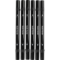 Markery do tkanin Czarne 6 szt.