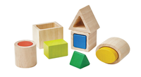 PlanToys | Geometryczne bloki logiczne PT5391