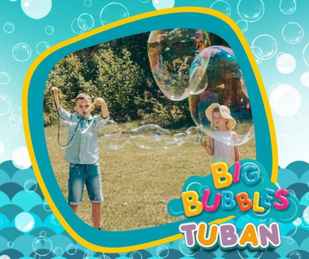 Płyn do dużych baniek mydlanych Tuban 1L