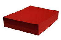 Papier kolorowy czerwony ciemny A4 120g ryza 100 arkuszy