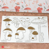 Drewniana układanka - Grzybobranie - Grzyby w Polsce