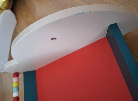 OUTLET Wózek pchacz z klockami Żółwik Janod