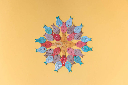 Układanka Wieloryb i rybki | Londji®