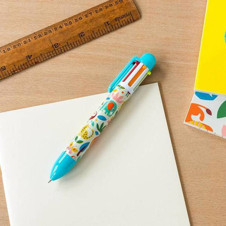 Długopis 6 kolorów, Dzikie Zwierzęta, Rex London