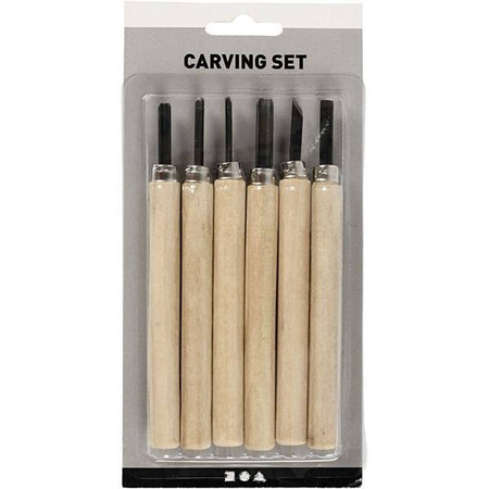 Zestaw do rzeźbienia w drewnie