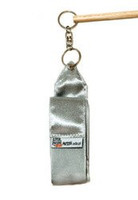 Wstążka gimnastyczna 2 m - srebrna