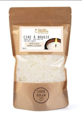 Wosk Sojowy do Świec w słoiczkach 380 g