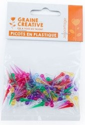 Platikowe Szpilki do Obrazków 100 szt.