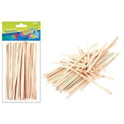 Patyczki kreatywne naturalne długie 50szt.