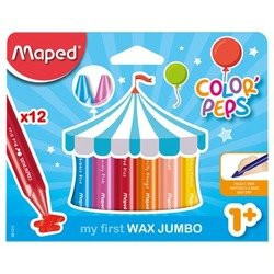 Kredki Świecowe Jumbo Colorpers Early Age 12 szt