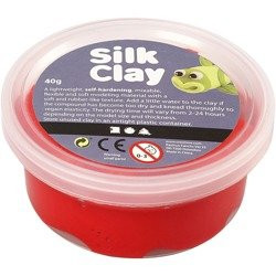 Masa Silk Clay Czerwona 40 g