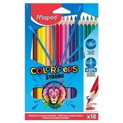 Kredki Colorpeps Strong Trójkątne 18 szt
