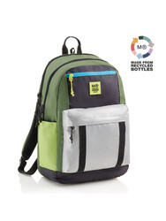 Plecak trzykomorowy Amsterdam Miquelrius - Rider Green 28L